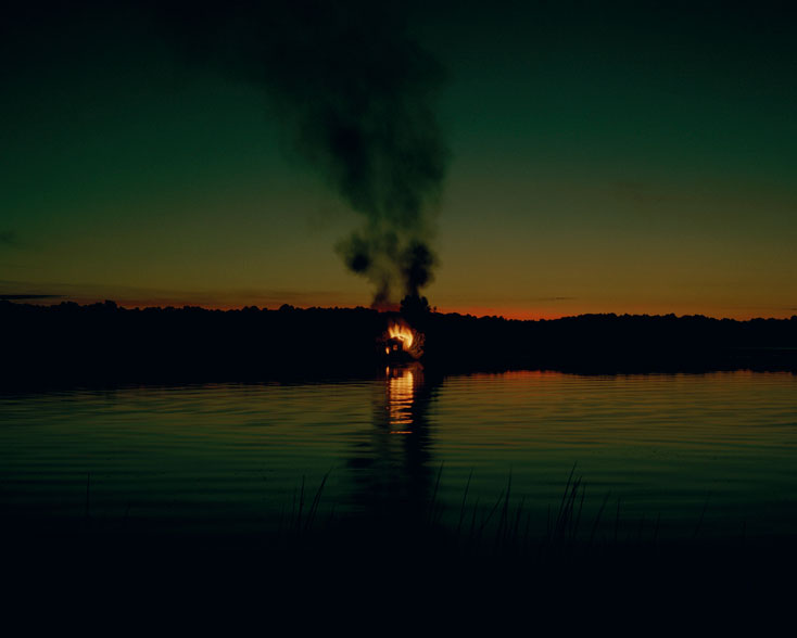 Burning House (August, daybreak)